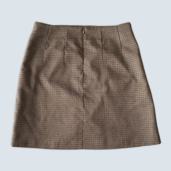 Oak + Fort Beige Patterned Skirt - Picture 4 of 7